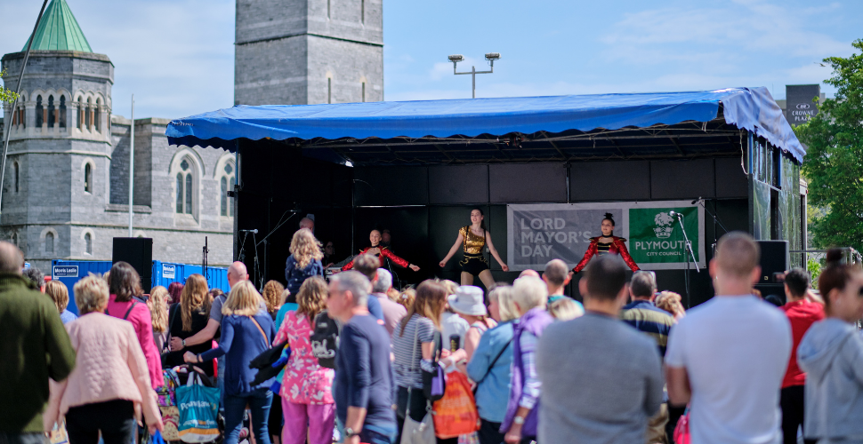 Lord Mayor's Festival stage 